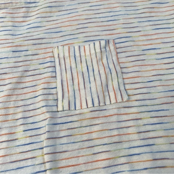 Talbots Space Dye Pocket Tee. Size Large. - Picture 2 of 8
